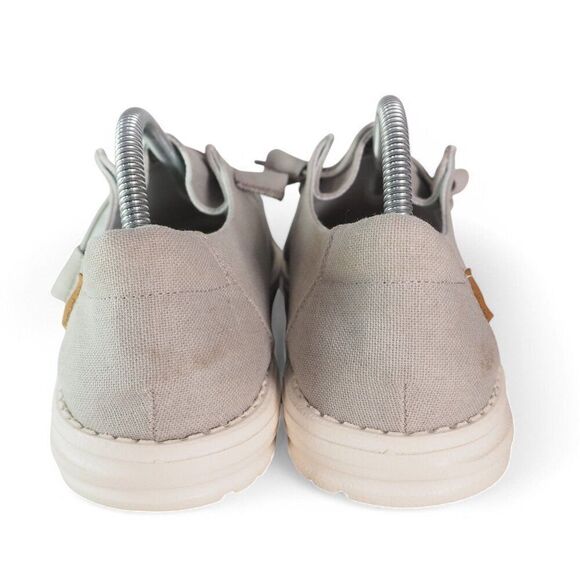 Hey Dude Wendy "Chambray Light Grey" Slip-on Comfort Shoes Women's 11 - Picture 5 of 12
